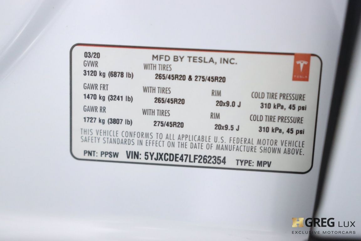 2020 Tesla Model X Performance #53