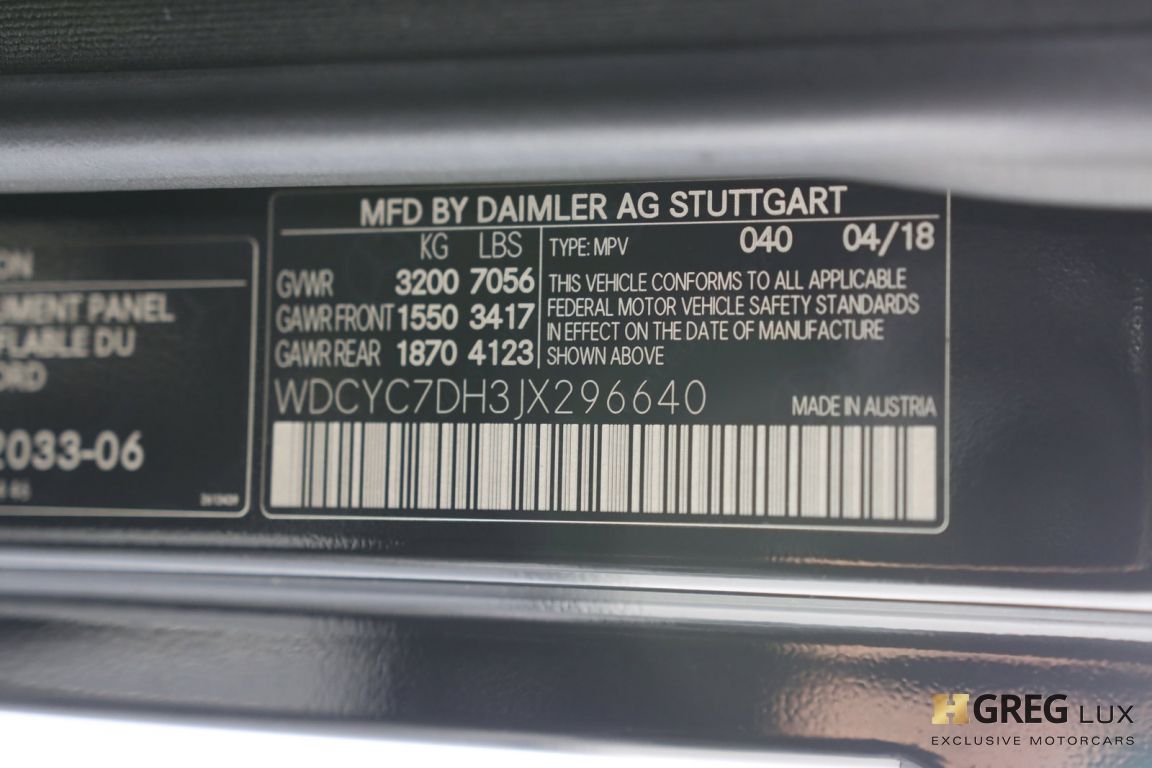 2018 Mercedes Benz G Class AMG G 63 #50