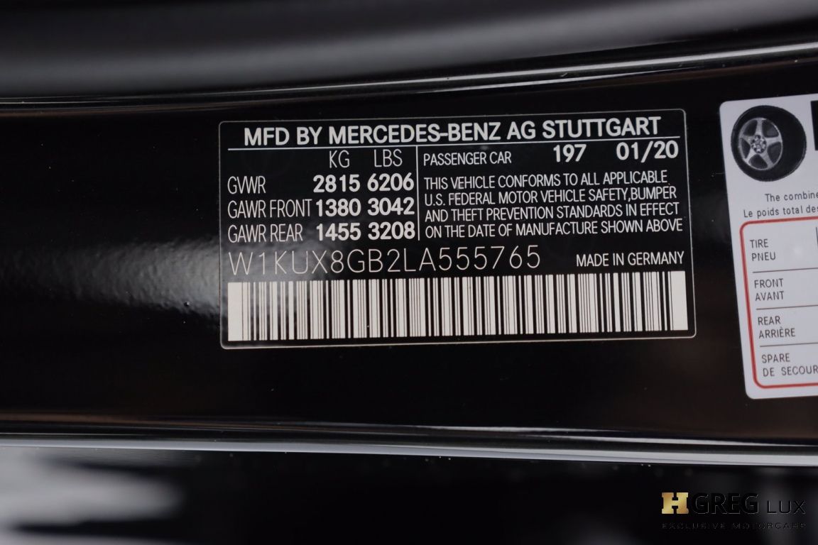 2020 Mercedes Benz S Class Maybach S 560 #65