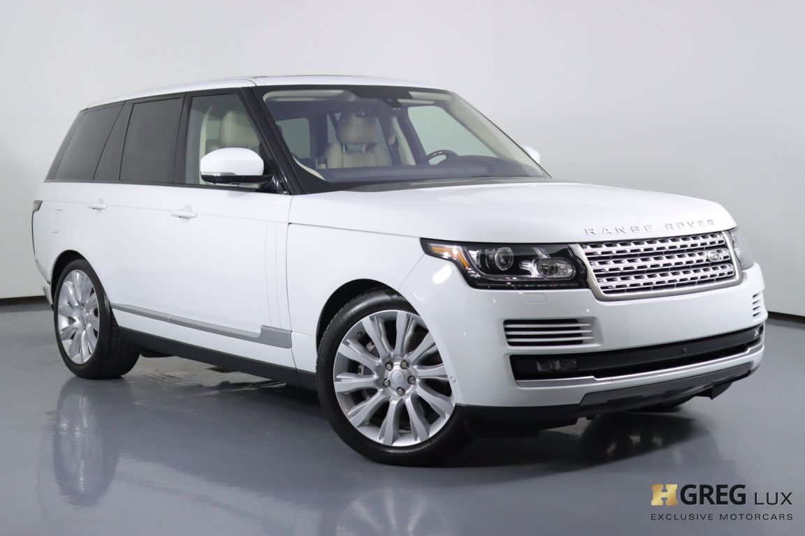 2016 Land Rover Range Rover Supercharged #0