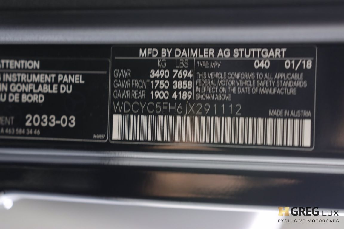 2018 Mercedes Benz G Class G 550 4x4 Squared #53