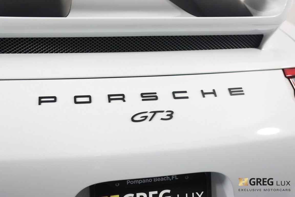 2018 Porsche 911 GT3 #19