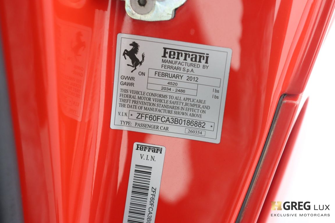 2011 Ferrari 599 GTB Fiorano #47