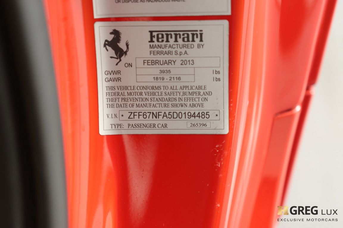 2013 Ferrari 458 Italia  #38