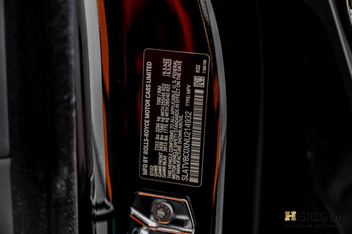 2022 Rolls Royce Cullinan black badge #48