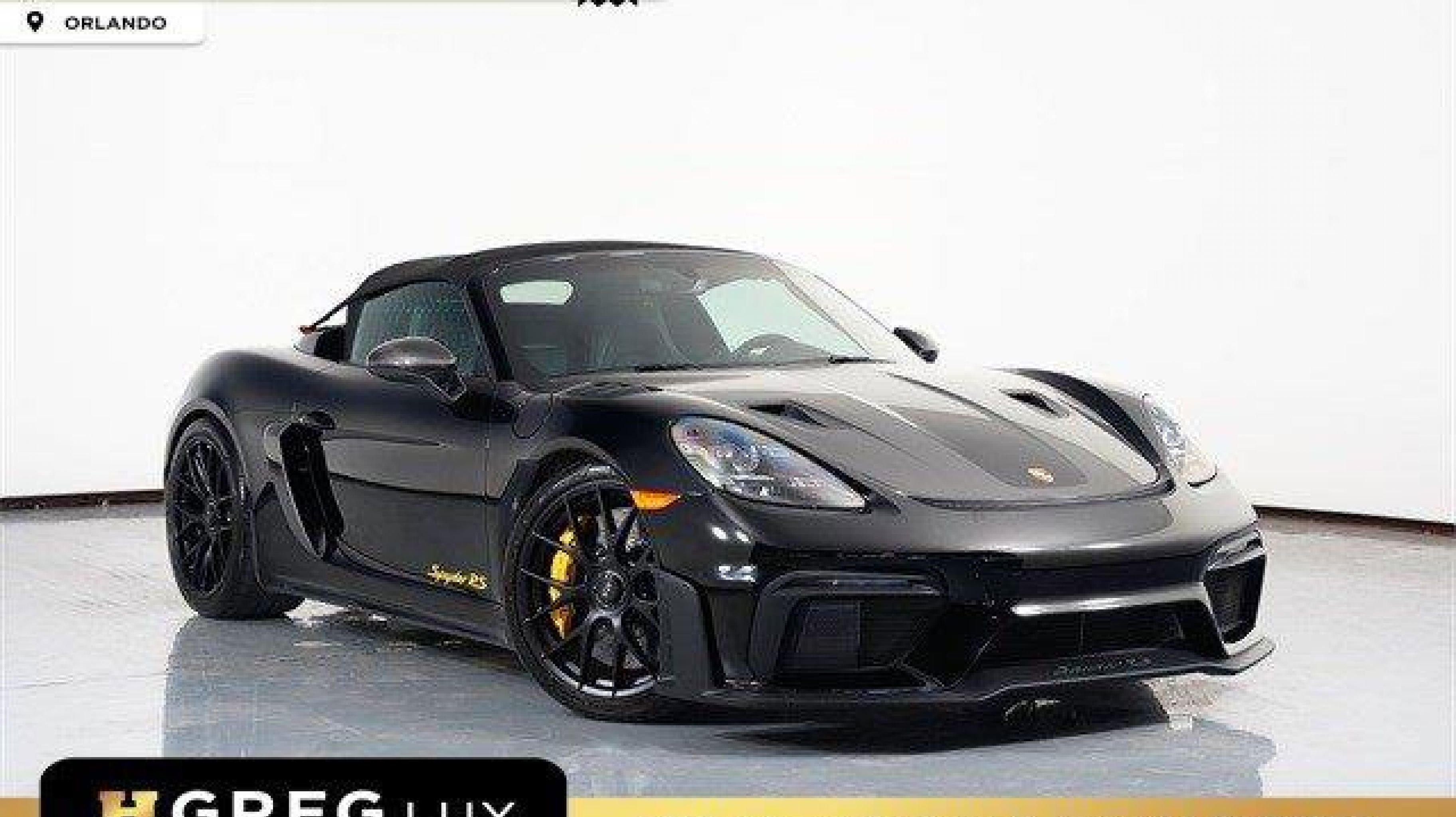 2025 Porsche Boxster Spyder photo 4