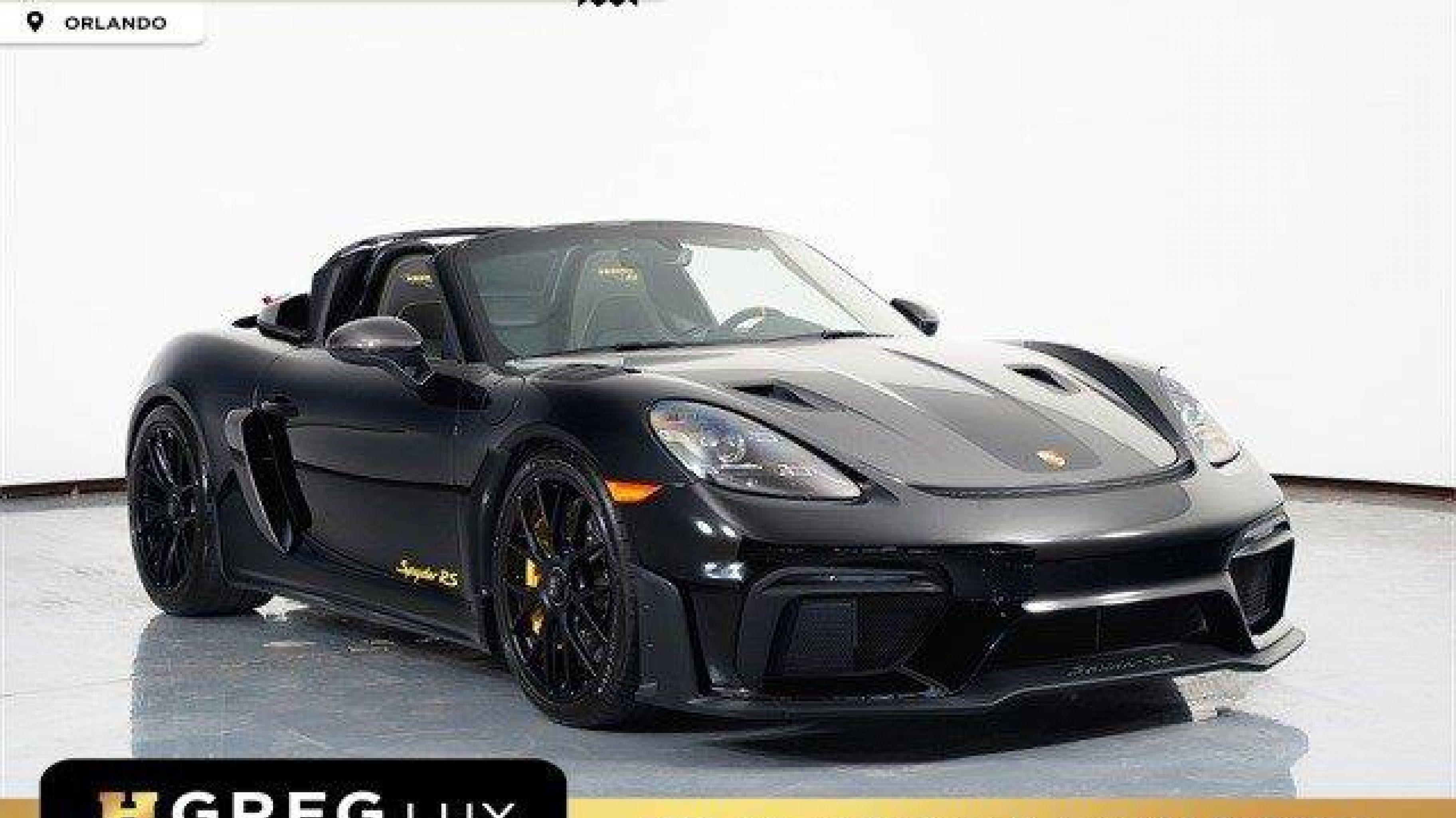 2025 Porsche Boxster Spyder photo 3